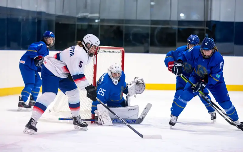 Game schedule of Kazakh women's national ice hockey at 2026 Olympic qualification tournament