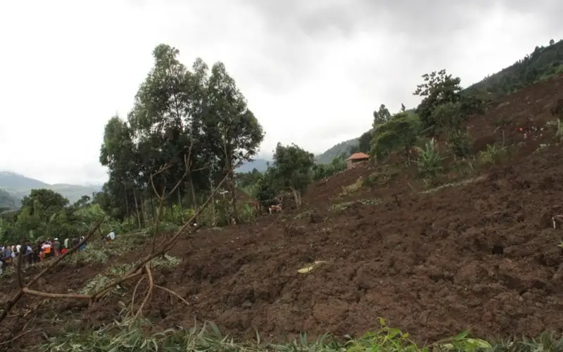 Уганда көшкін