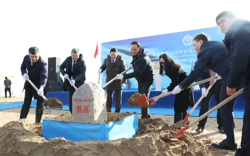 中国三一重能中亚首个智能制造基地落地江布尔州