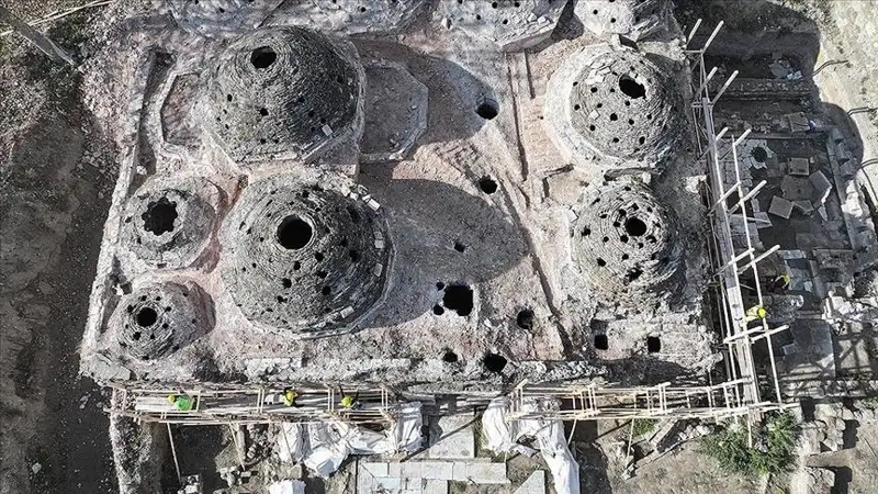 Реставрация исторической бани «Гази Михал» проводится в турецком Эдирне