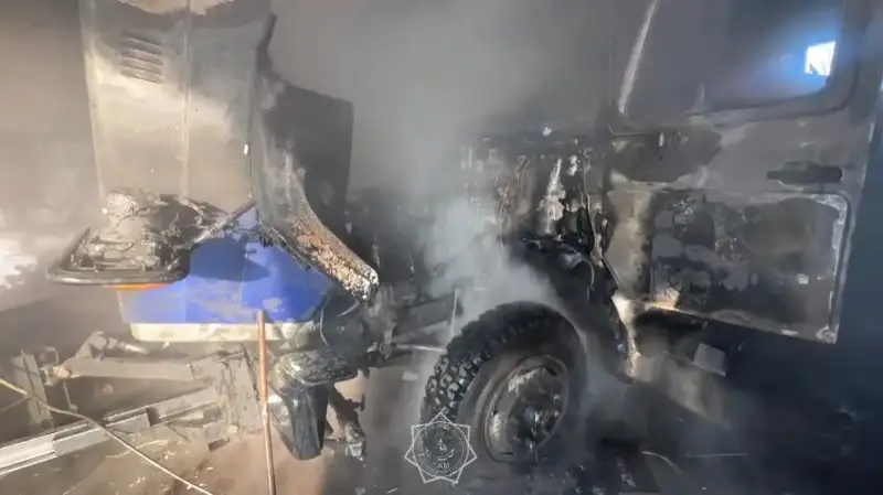 В Астане взорвался топливный бак: есть пострадавшие