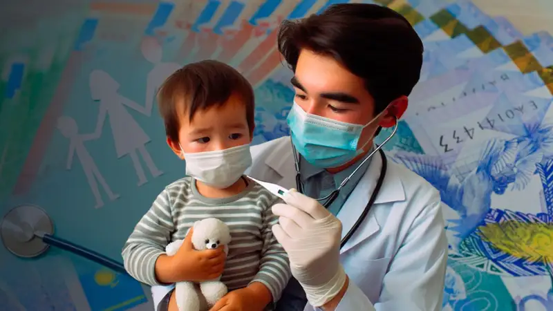 Сколько стоит прием педиатра в регионах Казахстана