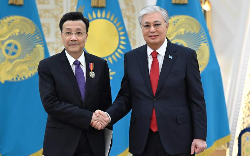 Мемлекет басшысы Қытай Халық Республикасының Қазақстандағы елшісі Чжан Сяоны қабылдады
