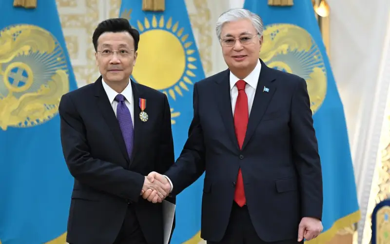 Мемлекет басшысы Қытай Халық Республикасының Қазақстандағы елшісі Чжан Сяоны қабылдады