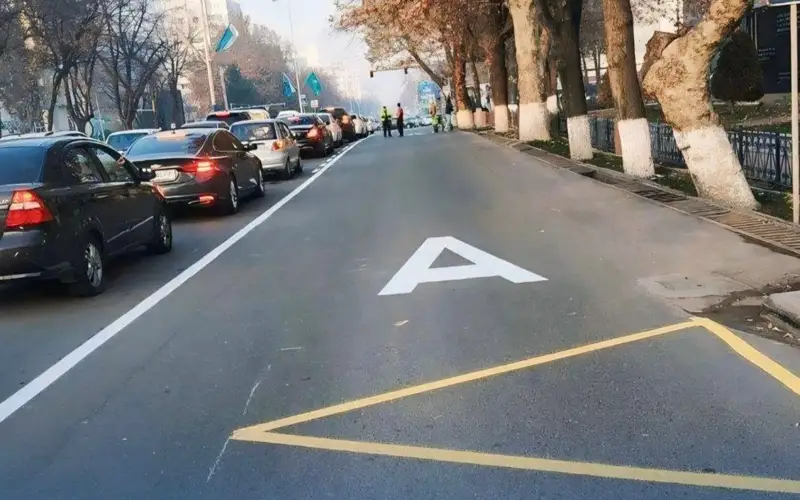 Штрафы за движение на автобусных полосах планируется ввести в Узбекистане