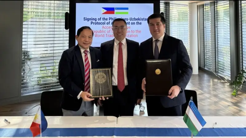Ўзбекистон Филиппин билан ЖСТга аъзо бўлиш бўйича музокараларни якунлади