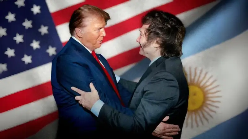 Милей и Трамп