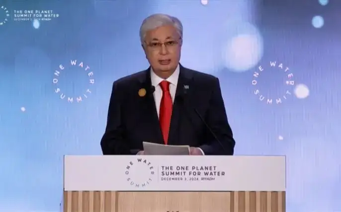 One Water Summit: President Tokayev calls for joint measures to enhance water security 