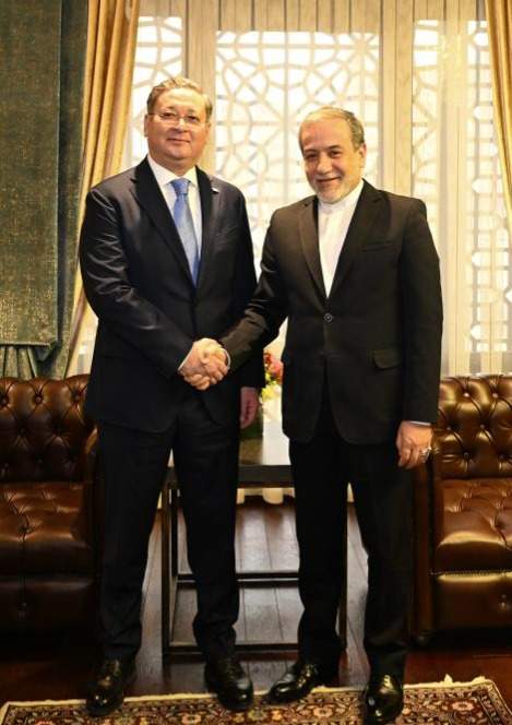 Kazakh, Iranian FMs discuss prospects for bilateral relations development 