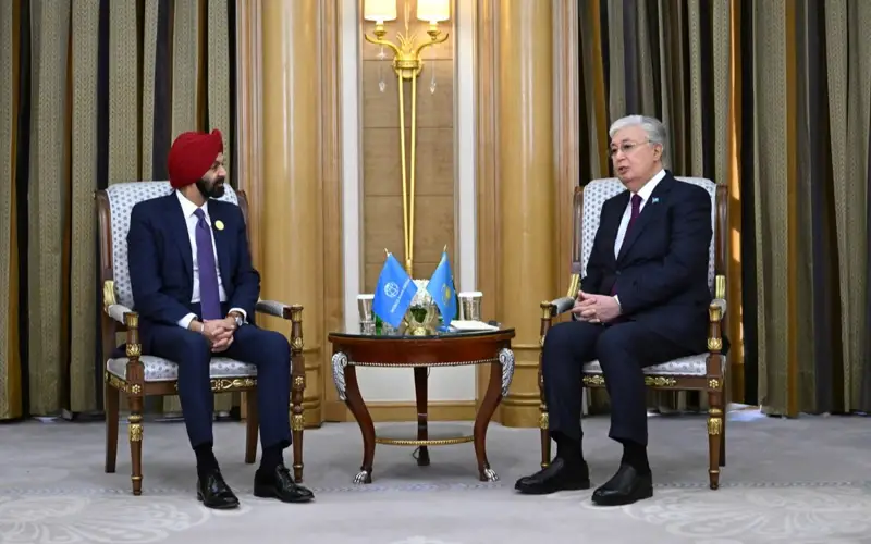 Kassym-Jomart Tokayev invites WB President to pay a visit to Kazakhstan