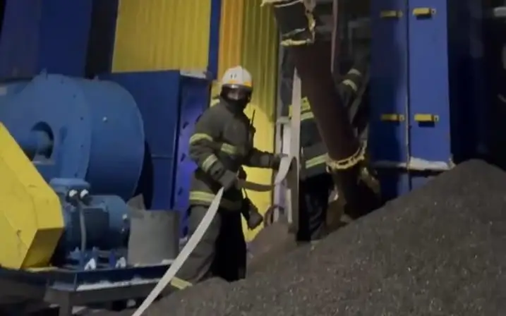 Пожарные в Павлодарской области зафиксировали несколько фактов возгорания зерносушилок 