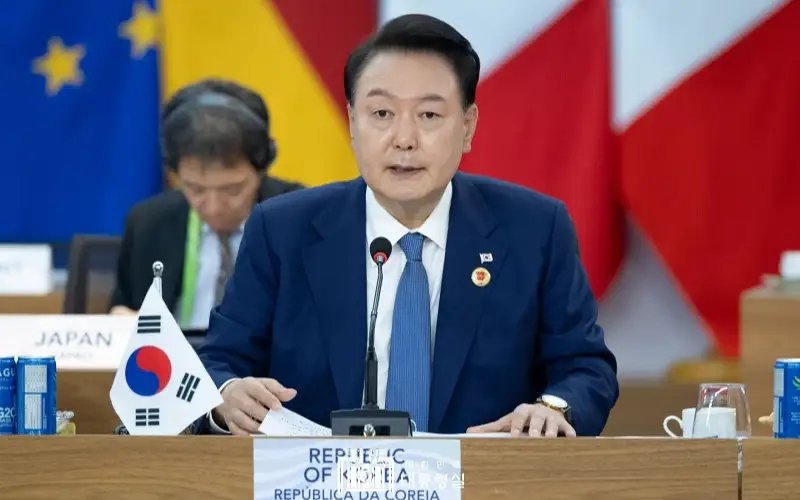 Президент Республики Корея Юн Сок Ёль