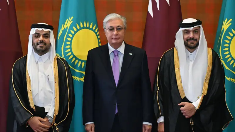 Президент Муатаз Әл-Хаят пен Рамез Әл-Хаятты қабылдады