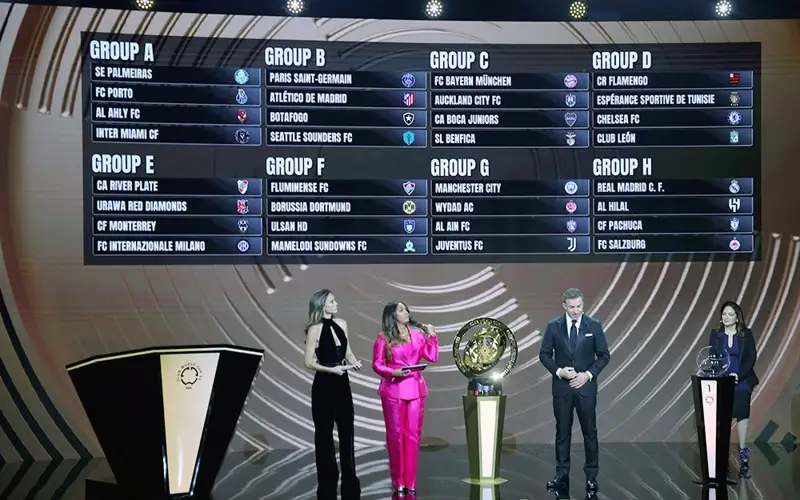 2025 жылғы клубтар арасындағы әлем чемпионатының жеребесі тартылды