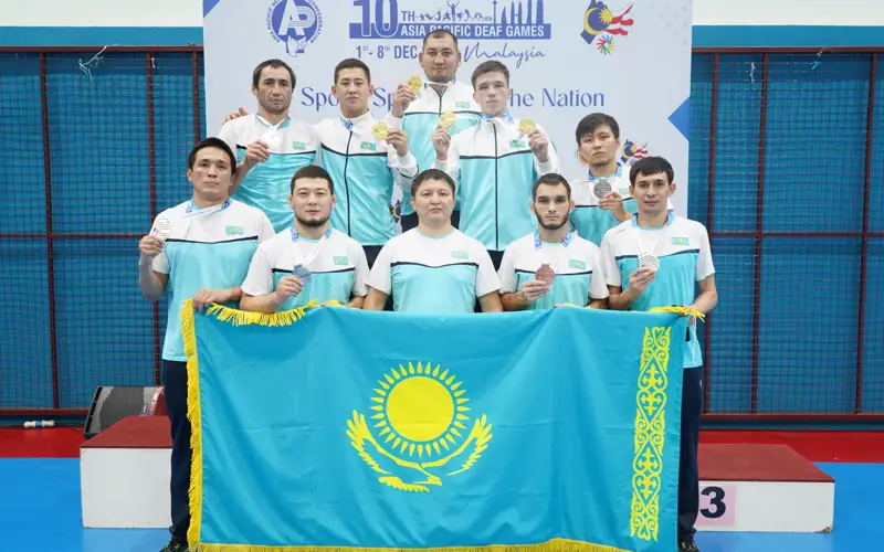 13 медалей завоевали казахстанские сурдо спортсмены на Азиатско-Тихоокеанских играх