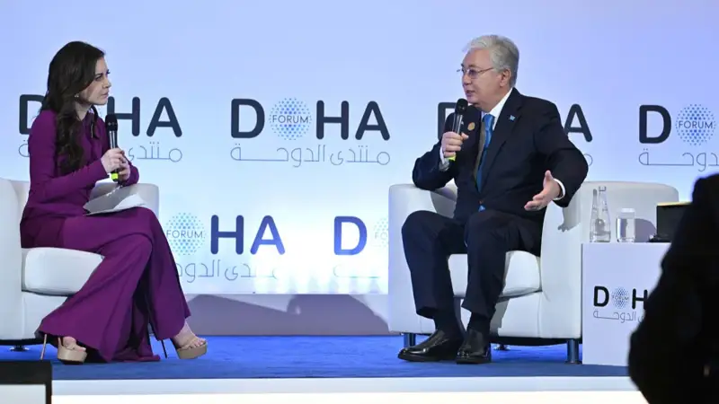 Касым-Жомарт Токаев принял участие в панельной сессии конференции Doha Forum
