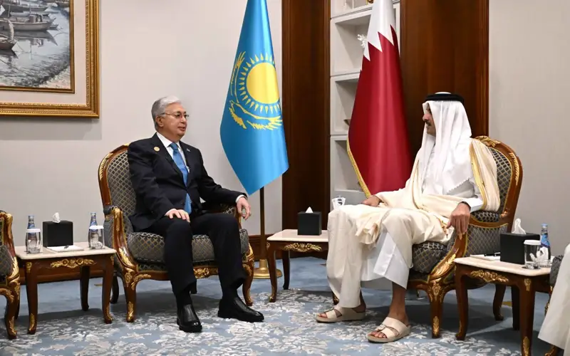 Касым-Жомарт Токаев встретился с Эмиром Катара