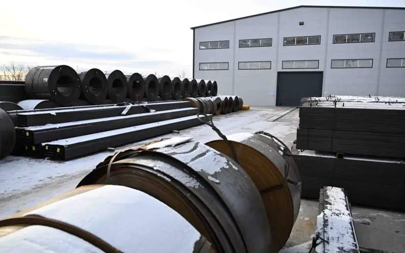 President surveys Aktobe pipe plant