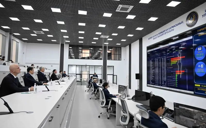 Ақтөбе полициясының жедел басқару орталығы