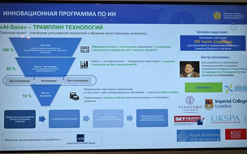 Касым-Жомарт Токаев посетил Международный центр искусственного интеллекта AlemAI