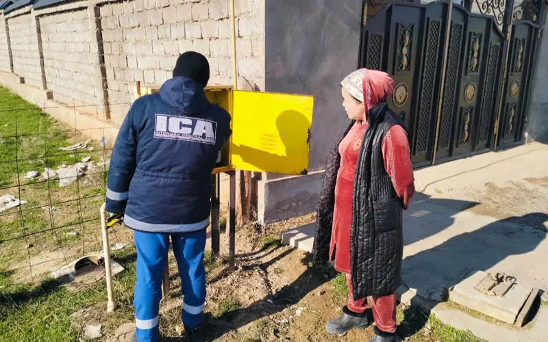 В Туркестанской области полностью возобновили газоснабжение