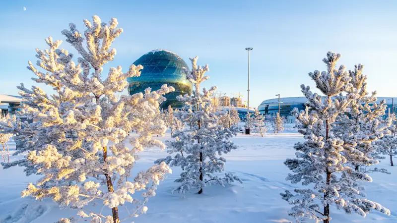 Astana in winter