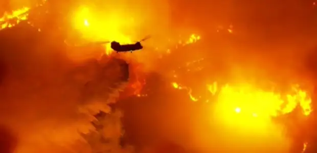 12 тысяч человек эвакуировали из-за крупного пожара в Малибу