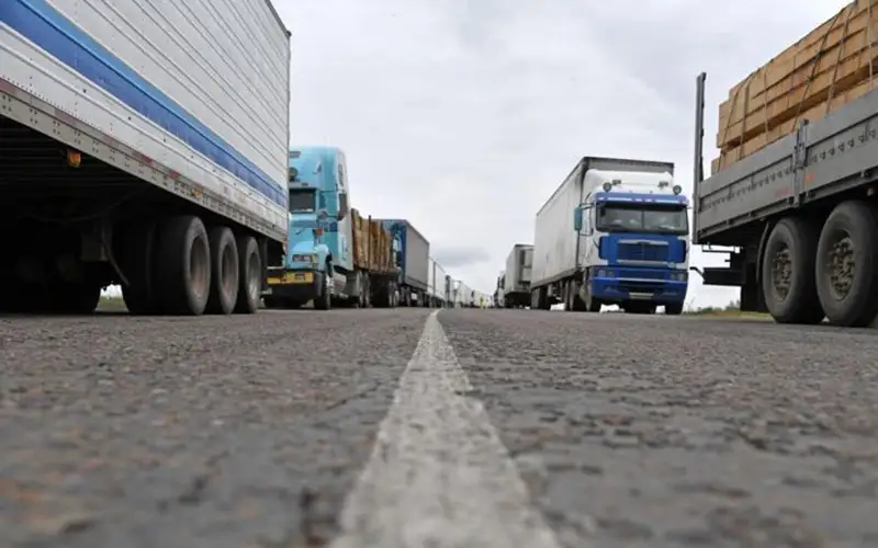 граница, большегрузы, грузоперевозки