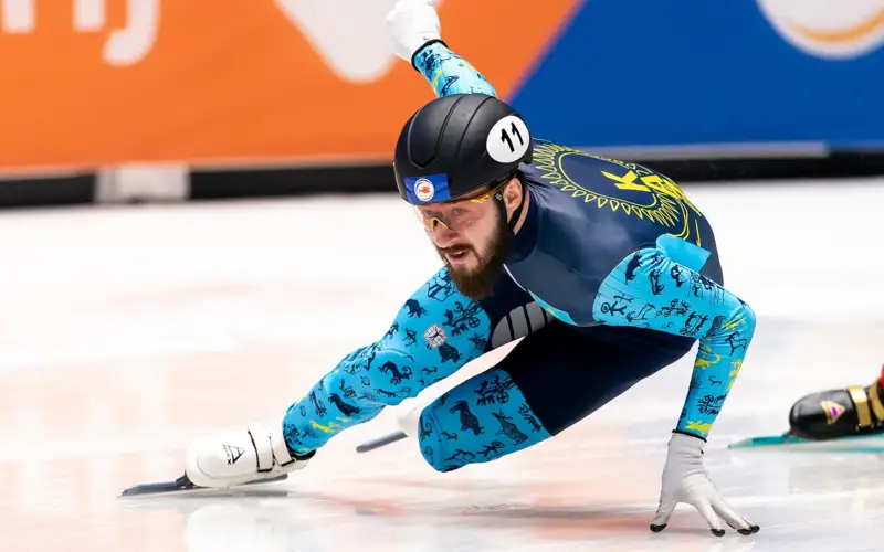 Kazakhstani speed skater to compete in 4th round of ISU Short Track World Tour in South Korea