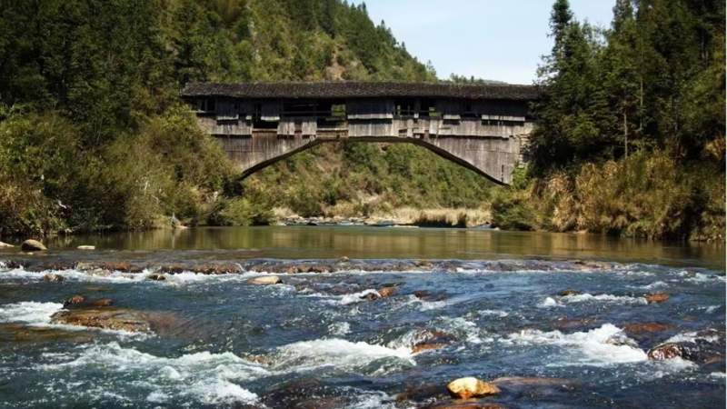 Chinese wooden arch bridges 