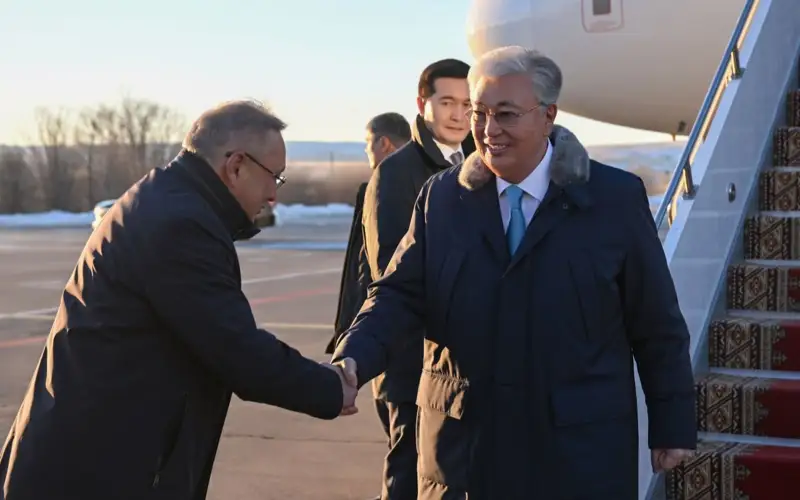 Kassym-Jomart Tokayev arrives in Zhetysu region