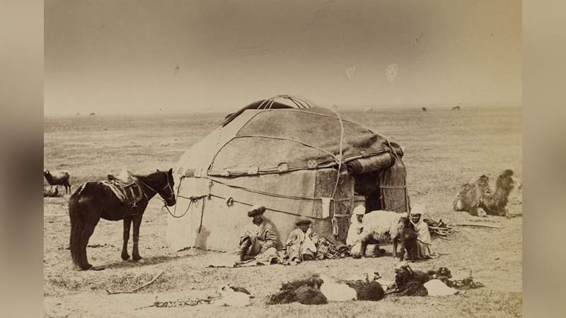 19th-century photographs of Kazakh Steppes transferred to State Archive