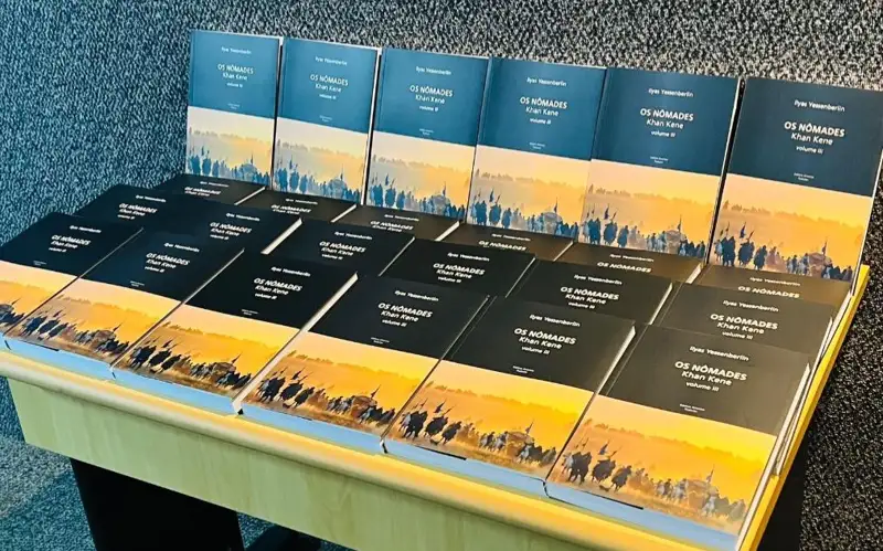 Third book of Ilyas Yessenberlin’s Trilogy “Nomads” presented in Brazil