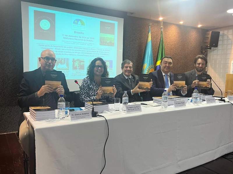 Third book of Ilyas Yessenberlin’s trilogy “Nomads” presented in Brazil