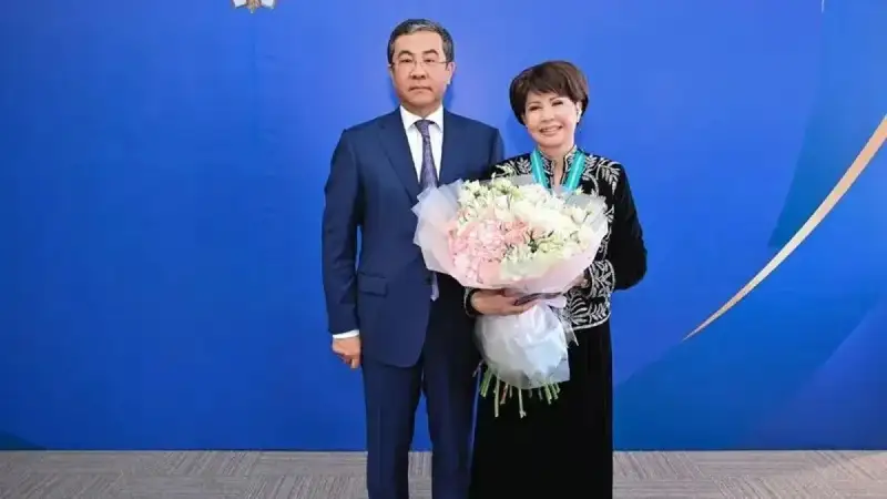 Роза Рымбаева жаңа атақ алды