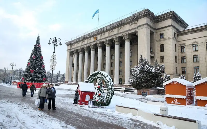 Новый год в Алматы