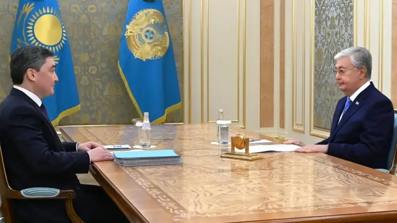Глава государства принял Премьер-министра Олжаса Бектенова