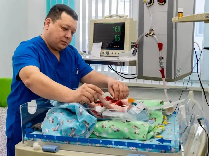 Every 20th baby born preterm in Kazakhstan’s Zhambyl region