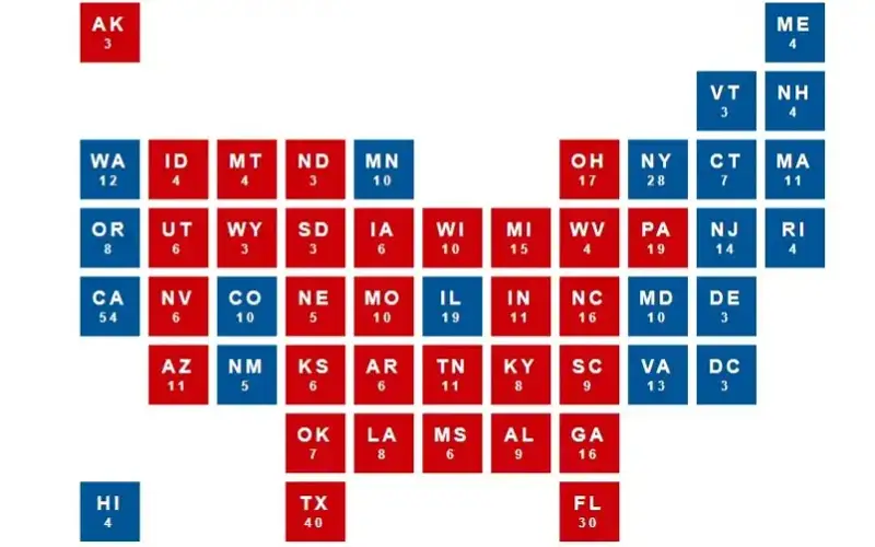 Сайловчилар ҳайъати АҚШ президентлик сайлови натижаларини тасдиқлади
