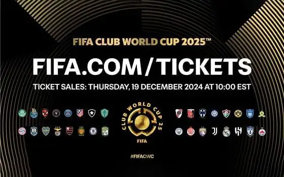 FIFA Club World Cup 2025 tickets on sale from Thursday