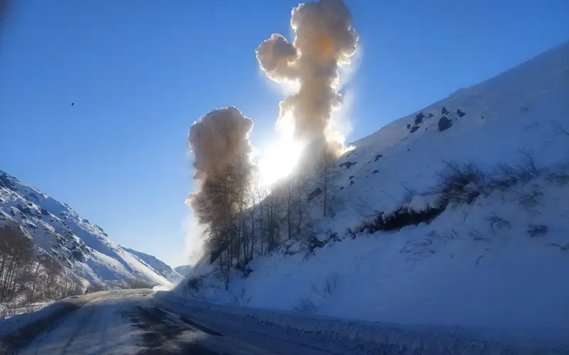 спуск лавин