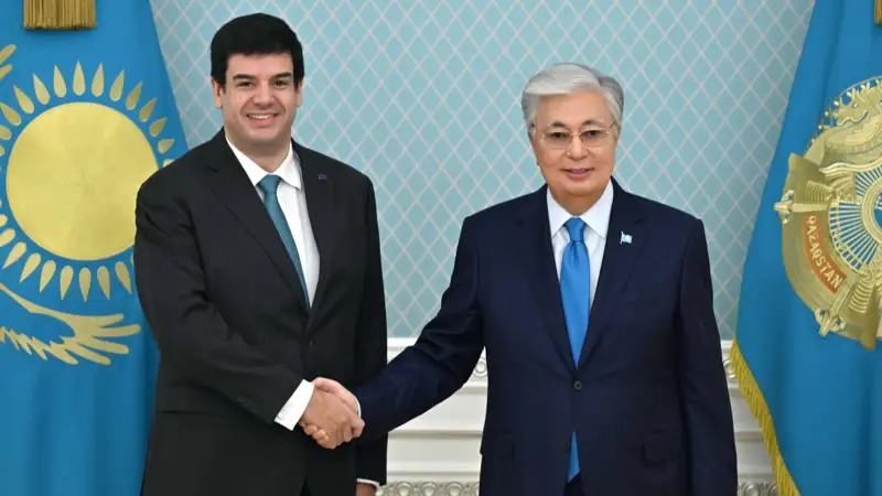 Мемлекет басшысы Euronews директорлар кеңесінің төрағасы Педро Варгас Давидті қабылдады