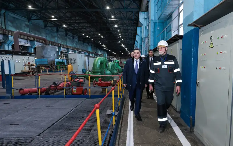 Олжас Бектенов ознакомился с развитием черной металлургии в Рудном