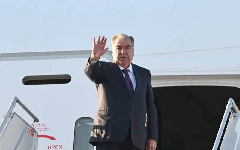 Tajikistan President leaves on working visit to Saudi Arabia