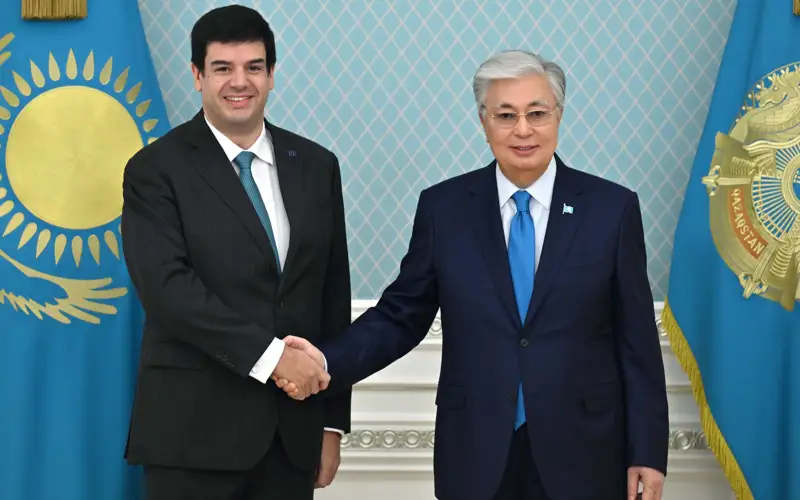 Глава государства принял председателя совета директоров Euronews Педро Варгаса Давида