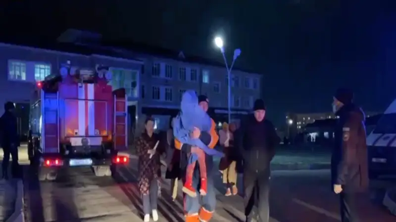 В областной детской больнице Тараза произошел пожар