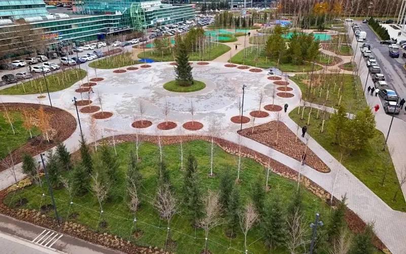 благоустройство Астаны 