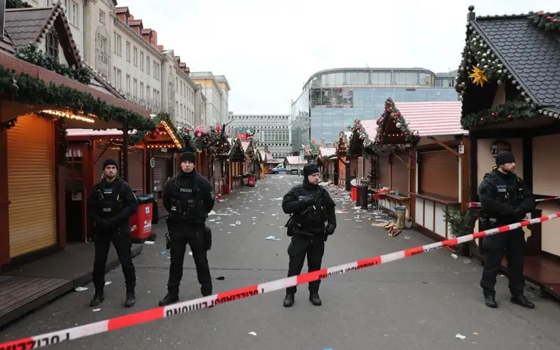 Memorial service held for Magdeburg Christmas market attack victims 