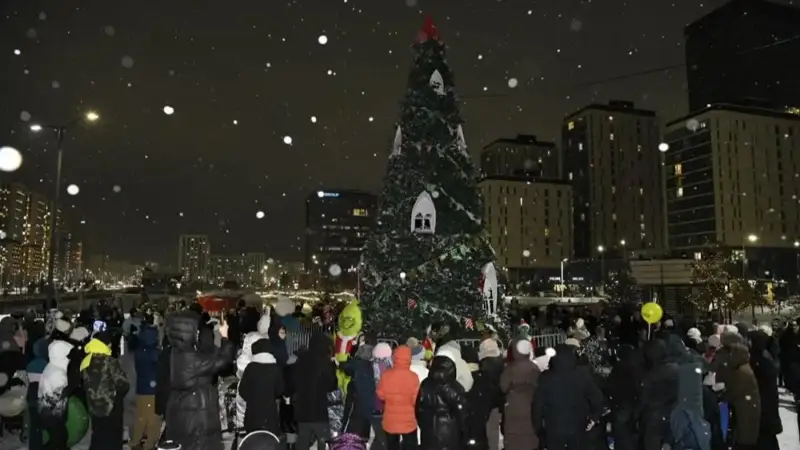 Новое общественное пространство в Астане