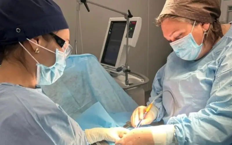 Гигантскую опухоль удалили жамбылские медики